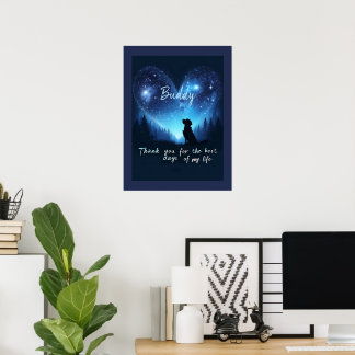 Personalised Pet Memorial Poster
