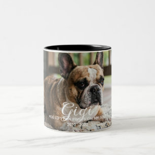 Personalised Pet Memorial Two-Tone Coffee Mug