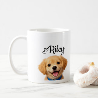 Personalised Pet Mug with Name,Custom Dog Coffee