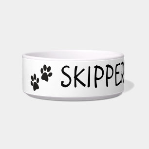 Personalised Pet Name Ceramic Bowl: Perfect Gift! Bowl