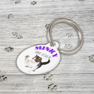 Personalised Pet Name with Image    Tag