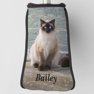 Personalised Pet or Family Photo Golf Putter Cover