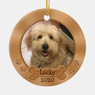 Personalised Pet Ornaments YOUR 2 PHOTOS, 2 TEXT