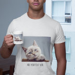 Personalised Pet Photo and Text Coffee Mug<br><div class="desc">Personalised Pet Photo and Text Coffee Mug</div>