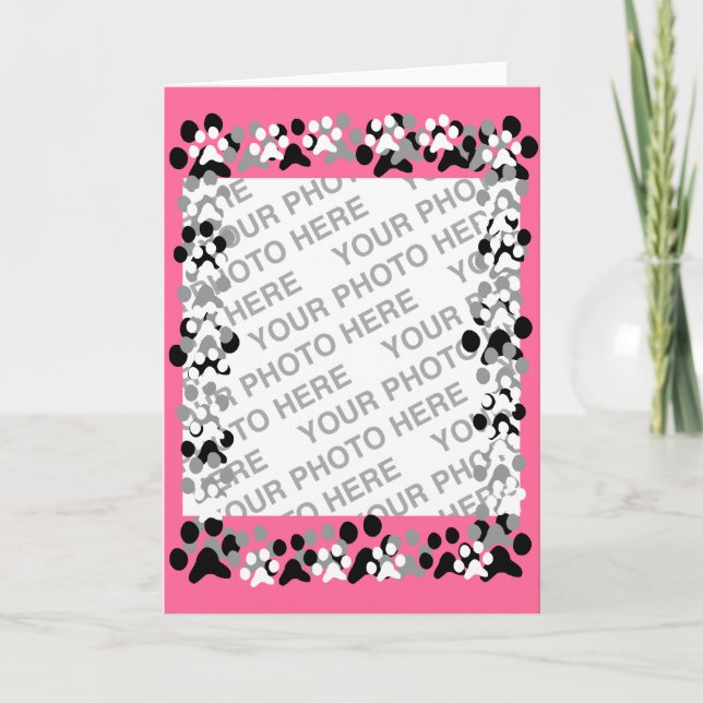 Personalised Pet Photo Card (Front)