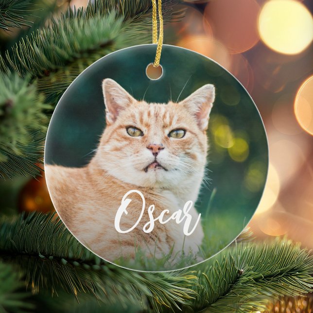 Personalised Pet Photo Ceramic Ornament (Creator Uploaded)
