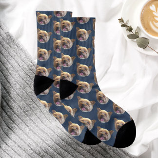Personalised Pet Photo Christmas Present Socks