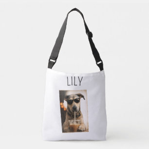 Personalised Pet Photo Coffee Mug Crossbody Bag