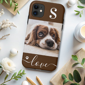 Personalised pet photo dog lover keepsake iPhone 11 case
