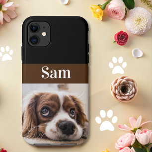 Personalised pet photo dog lover keepsake iPhone 11 case