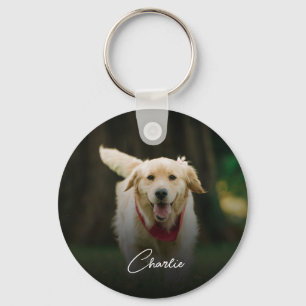 Personalised Pet Photo Dog Lover Keepsake  Key Ring