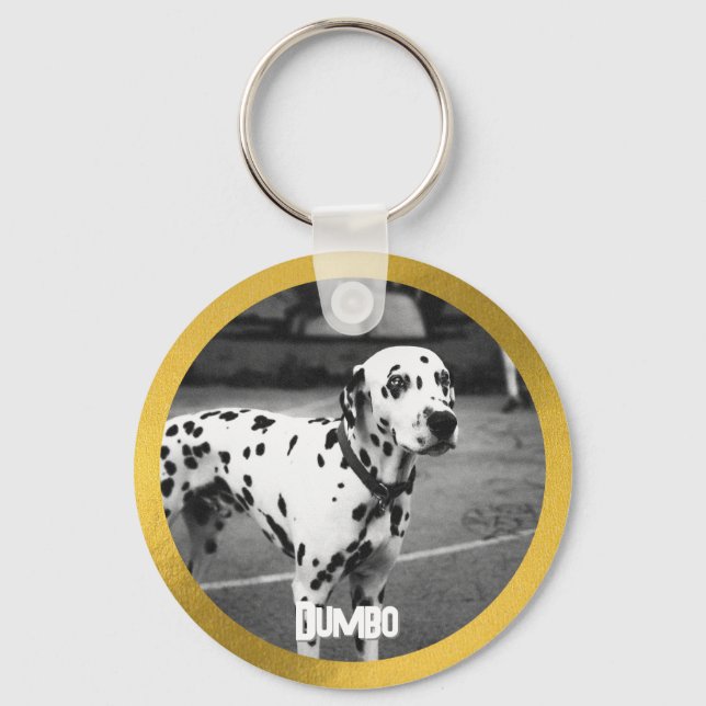 Personalised Pet Photo Dog Lover Keepsake Keychain (Front)