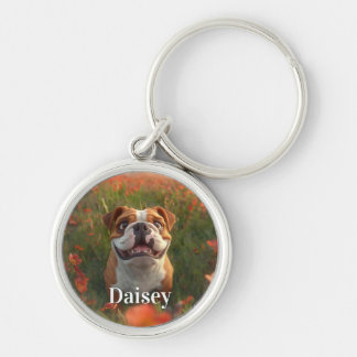 Personalised Pet Photo Dog Lover Keepsake Keychain