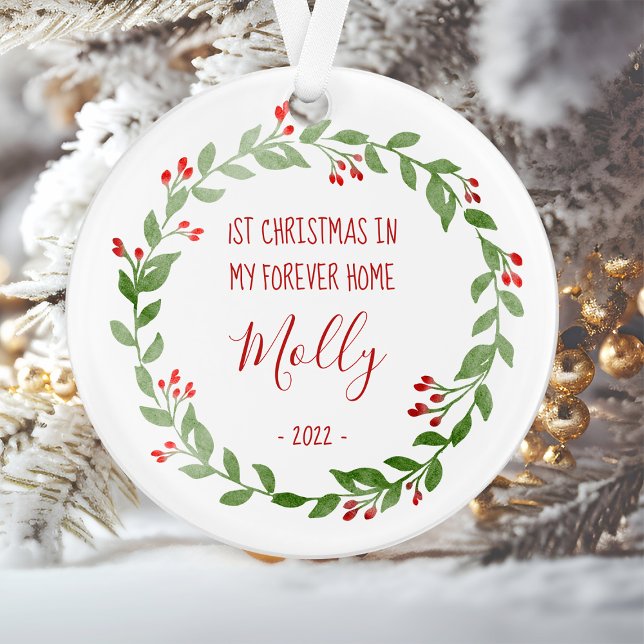 Personalised Pet Photo First Christmas in New Home Ornament (Creator Uploaded)