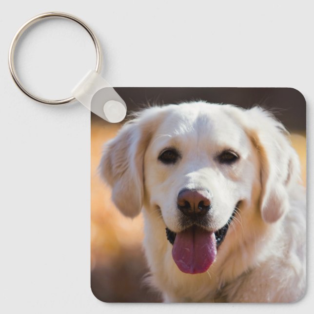Personalised Pet Photo  Key Ring (Front)