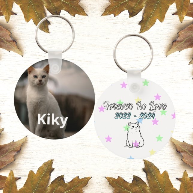Personalised Pet Photo Key Ring (Creator Uploaded)
