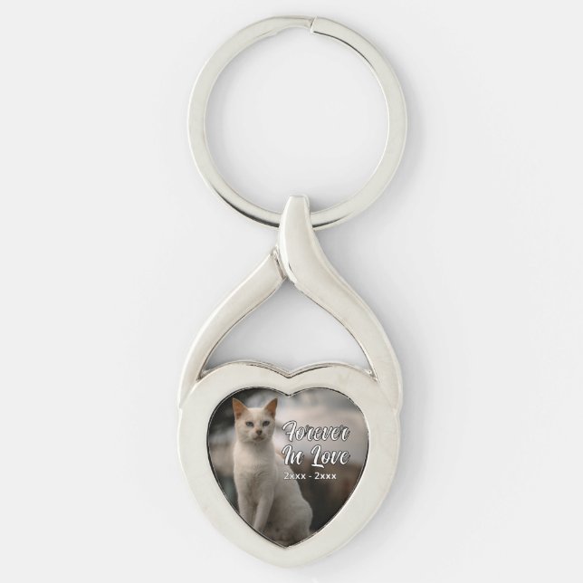 Personalised Pet Photo Key Ring (Front)