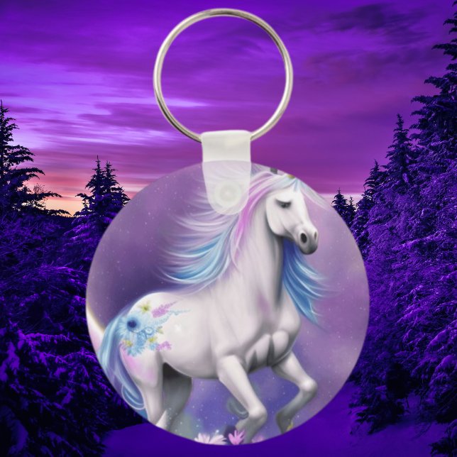 Personalised Pet Photo Keychain Dog Unicorn Lover (Creator Uploaded)