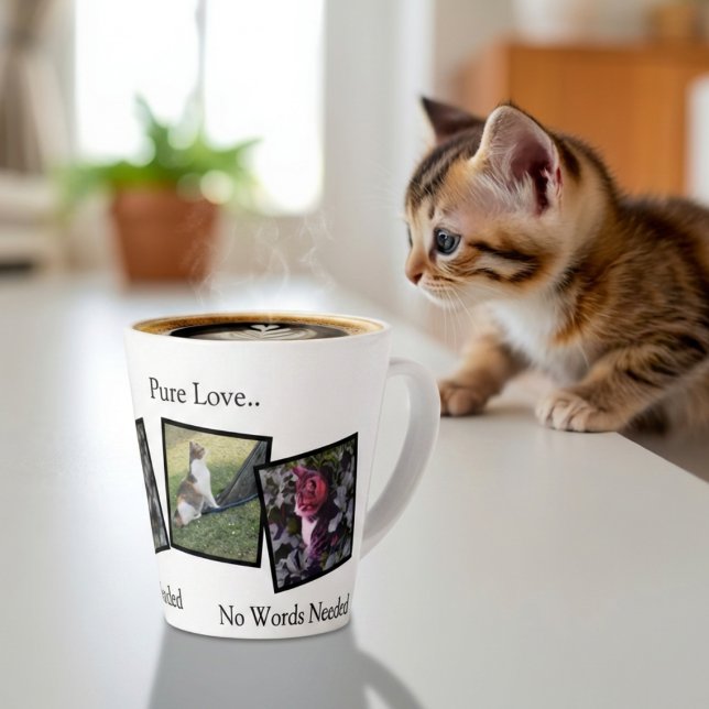 Personalised Pet Photo Latte Mug (Creator Uploaded)