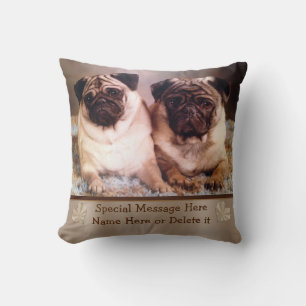 Personalised Pet Photo Pillow Your PHOTO and TEXT