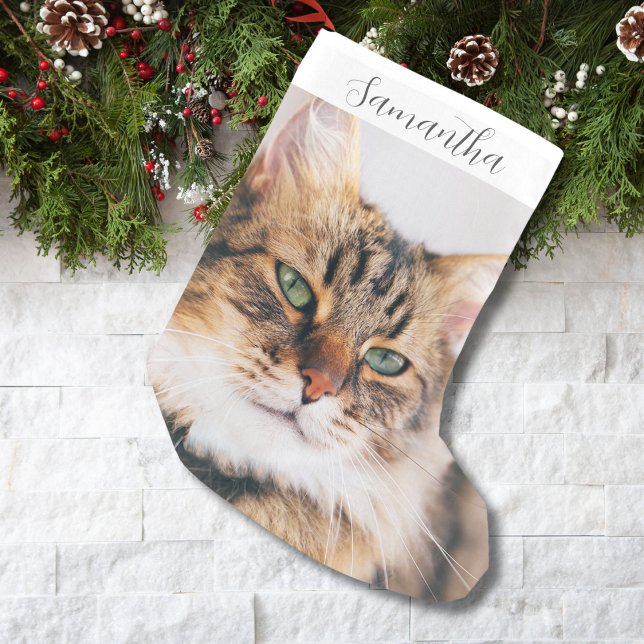 Personalised Pet Photo Small Christmas Stocking (Creator Uploaded)