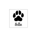 Personalised Pet Signature Paw Print Rubber Stamp