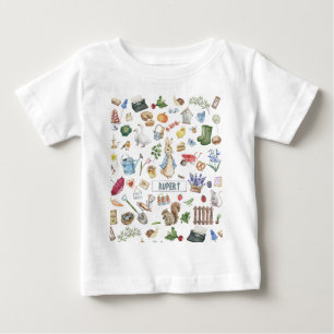personalised peter the rabbit baby T-Shirt