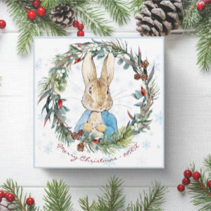 Personalised Peter the Rabbit Photo Holiday Card