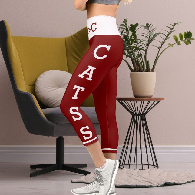 Personalised Pets Mamas Cats High Waisted Capris (Creator Uploaded)
