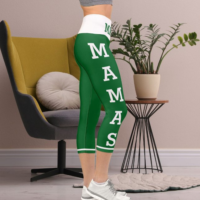 Personalised Pets Mamas Cats High Waisted Capris (Creator Uploaded)