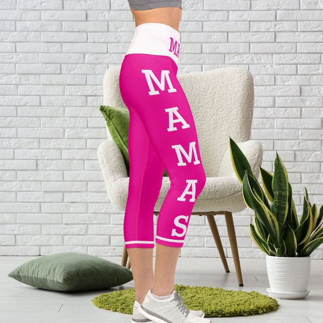 Personalised Pets Mamas Cats High Waisted Capris (Creator Uploaded)