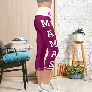 Personalised Pets Mamas Cats High Waisted Capris