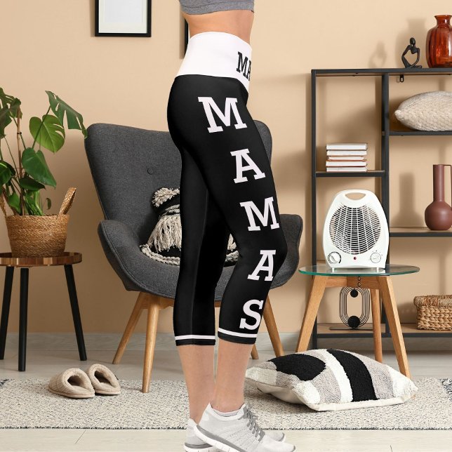 Personalised Pets Mamas Cats High Waisted Capris (Creator Uploaded)