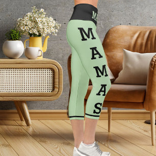 Personalised Pets Mamas Cats High Waisted Capris