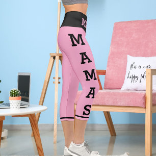 Personalised Pets Mamas Cats High Waisted Capris