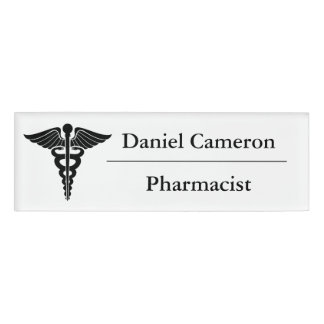Personalised Pharmacist Name Tag