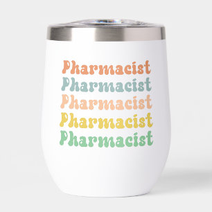 Personalised Pharmacist Retro Groovy Pharmacy