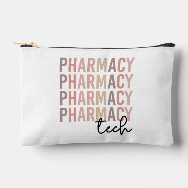 Personalised Pharmacy Tech | Pharmacy Technician Accessory Pouch (Front)