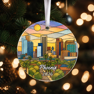 Personalised Phoenix Acrylic Ornament, Custom Ariz Ornament