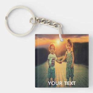 Personalised Photo Acrylic Keychain