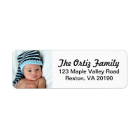 Personalised Photo Address Labels