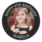 Personalised Photo, Age and Name Birthday