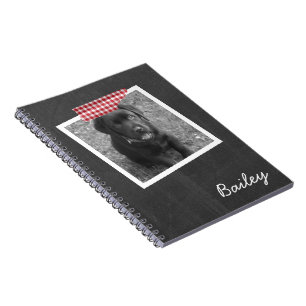 Personalised Photo and Faux Tape Customisable Notebook