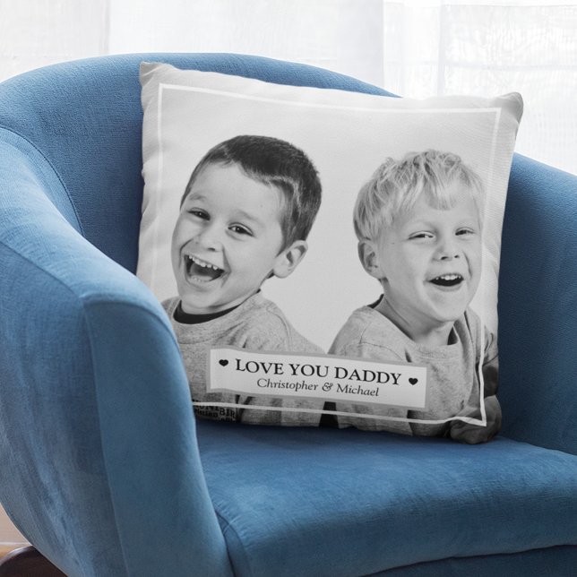 Personalised Photo and message Cushion (Creator Uploaded)
