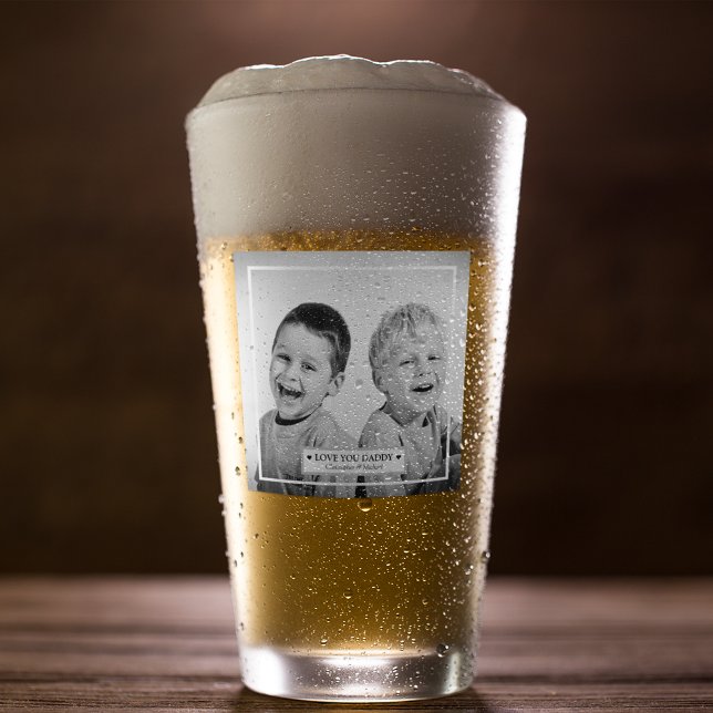 Personalised Photo And Message Glass (Creator Uploaded)