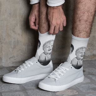 Personalised Photo And Message Socks