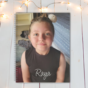 Personalised Photo and Name Notebook