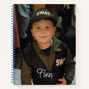 Personalised Photo and Name Notebook