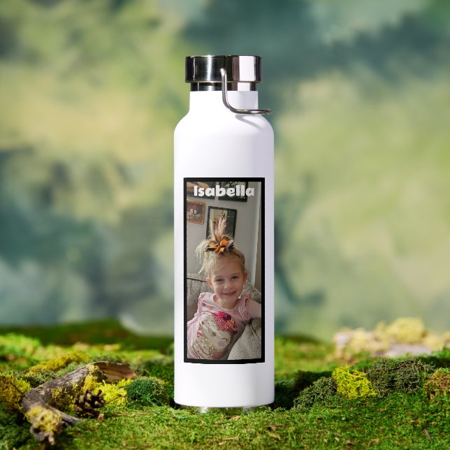 Personalised Photo and Name Water Bottle (Outdoor)
