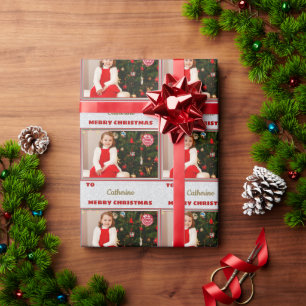 Personalised Photo and Name Wrapping Paper